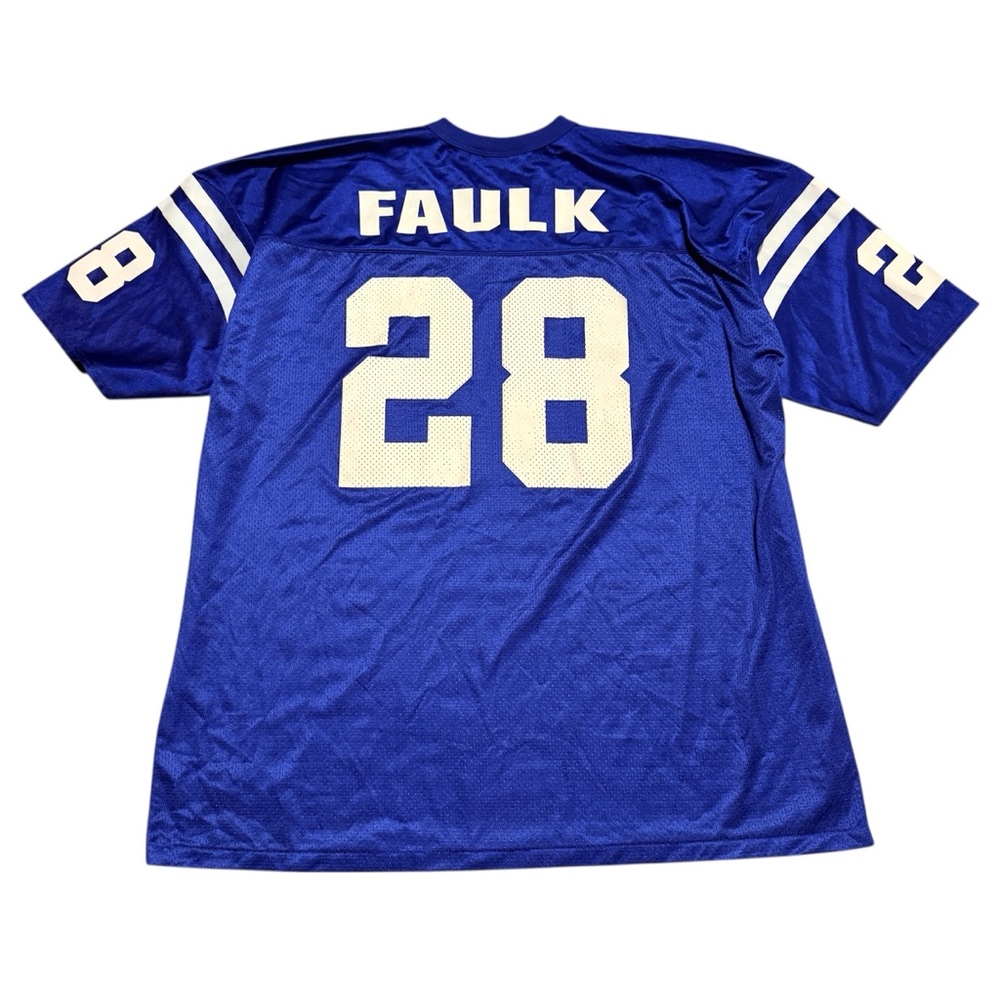 Logo Athletic NFL Indianapolis Colts Marshall Faulk No. 28 Jersey
